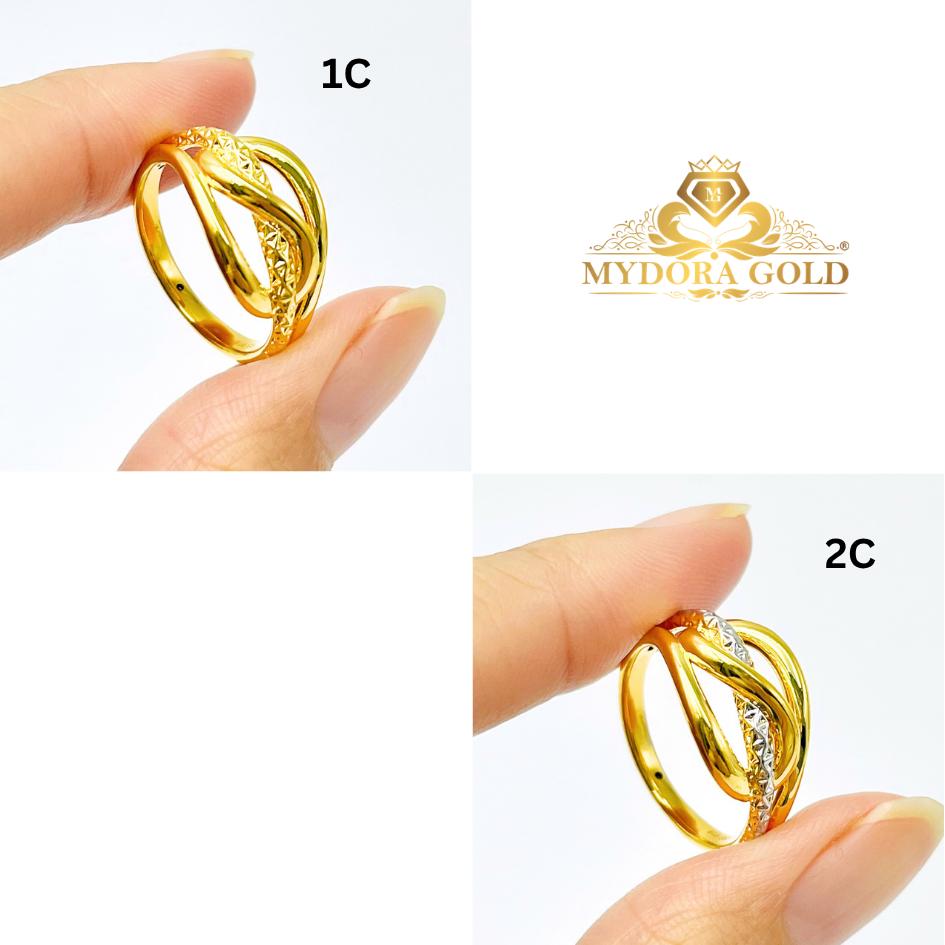 MYDORA Cincin Grace Knot (5G) l EMAS 916/22K