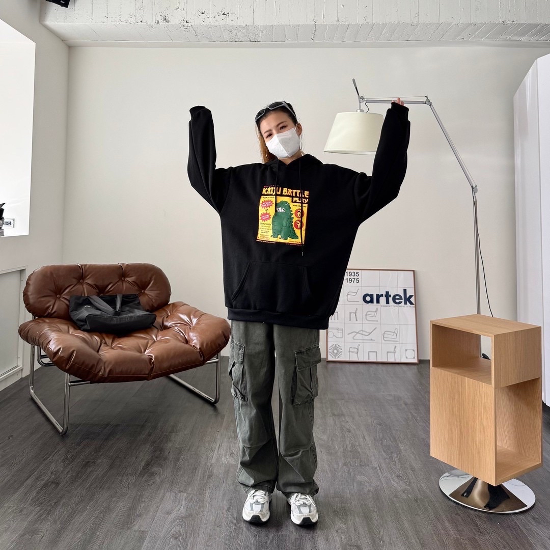 [預訂]哥吉拉ゴジラ情侶衞衣