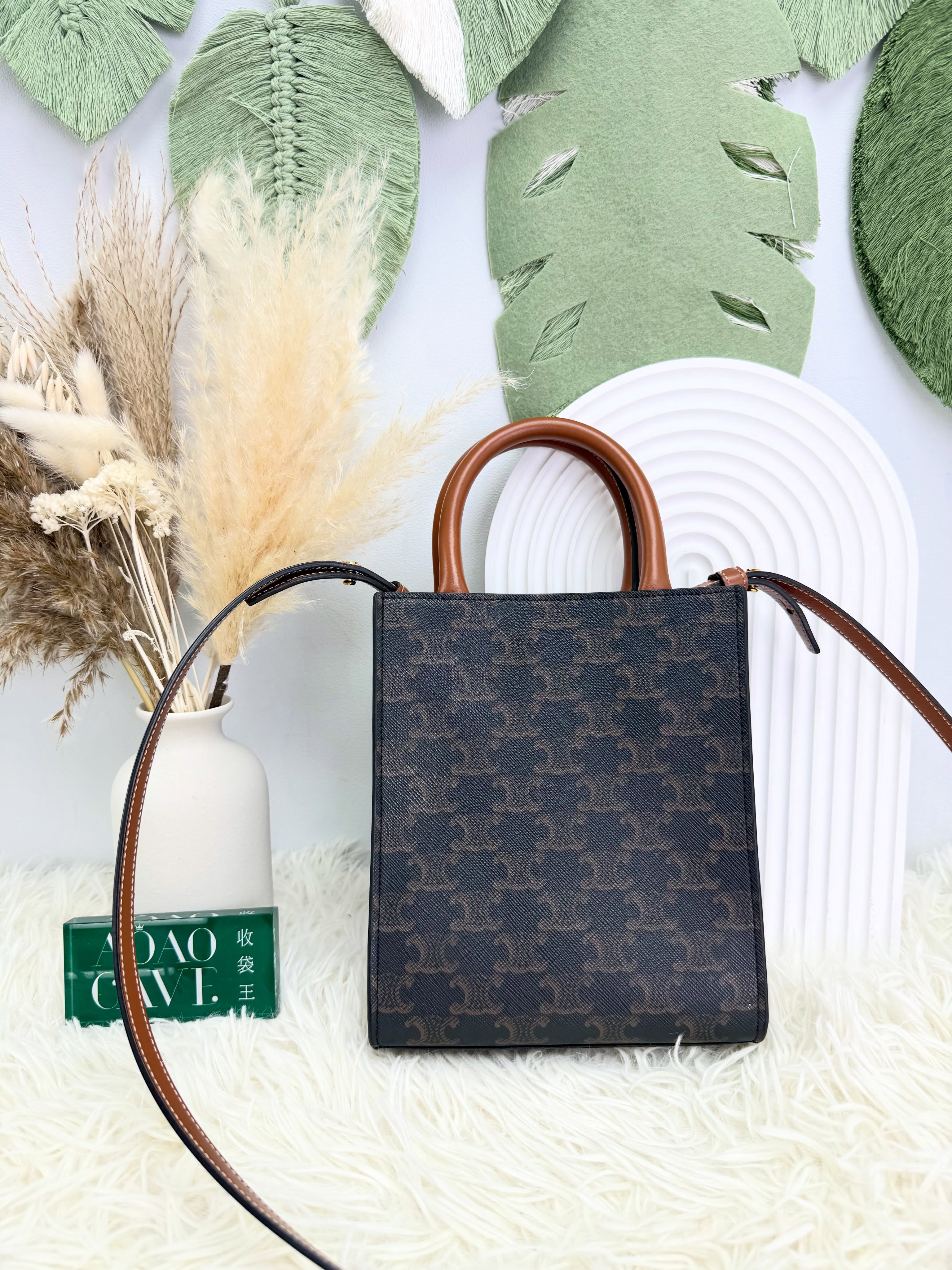 Celine👜 PRE OWNED 🛍️老花 mini tote 有塵袋