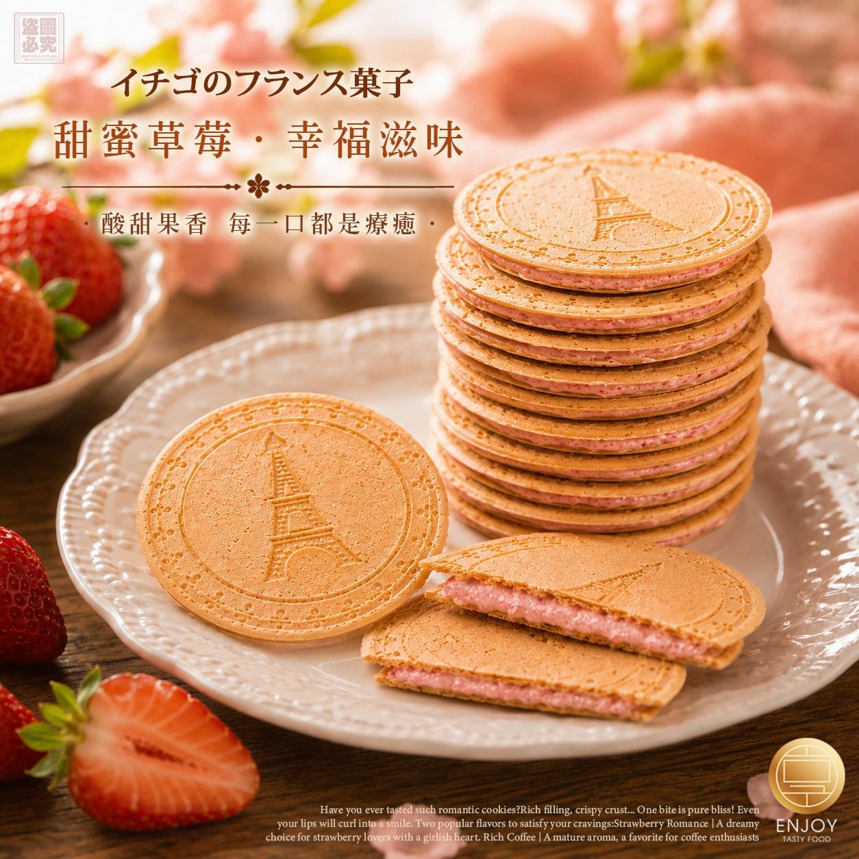 ＜限時預購＞中秋美味享食-月滿團圓法蘭酥禮盒-贈御守 TW260626L03 《1/7截單，預計9月中旬到港》