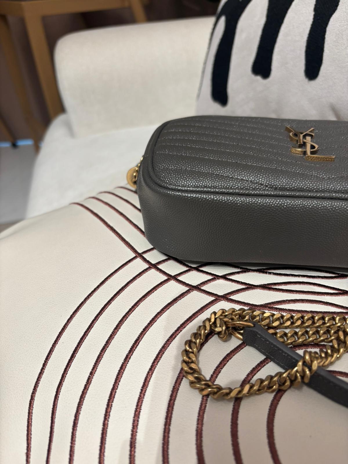 YSL Lou Lou Mini Camera Bag 100%Authentic, 98%New ✅Dust bag