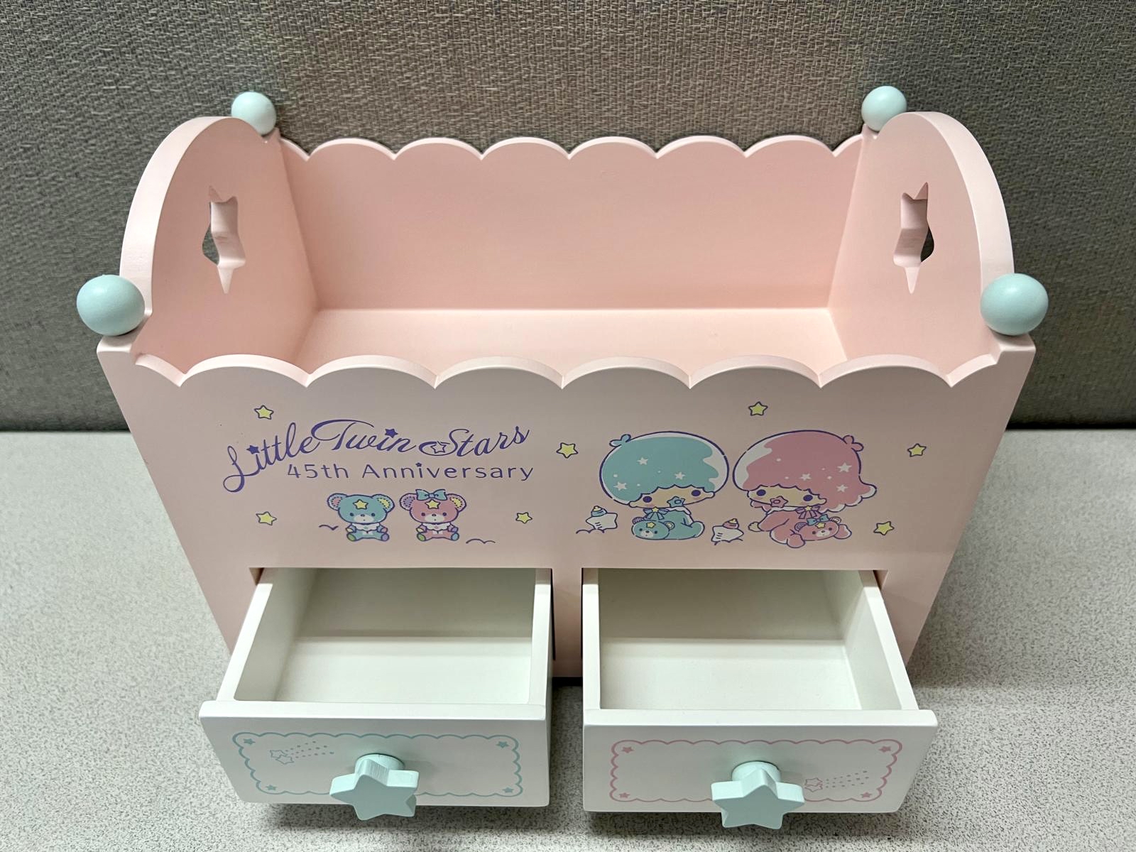 🎌日本直送🎌Little Twin Stars BB床造型木製收納架（$368