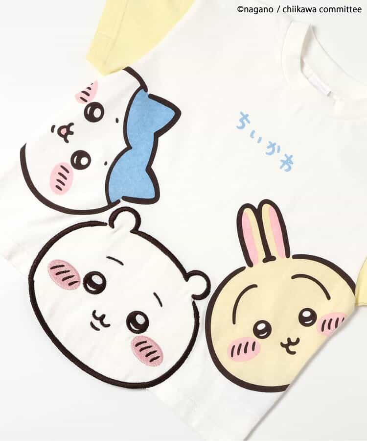 🇯🇵預訂 日本直送🇯🇵Apres les cours x Chiikawa系列三色人物貼花短袖T恤