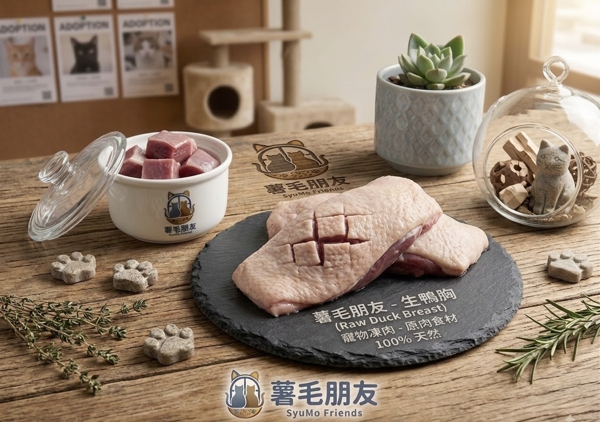 優質蛋白 生鴨胸 220g-240g