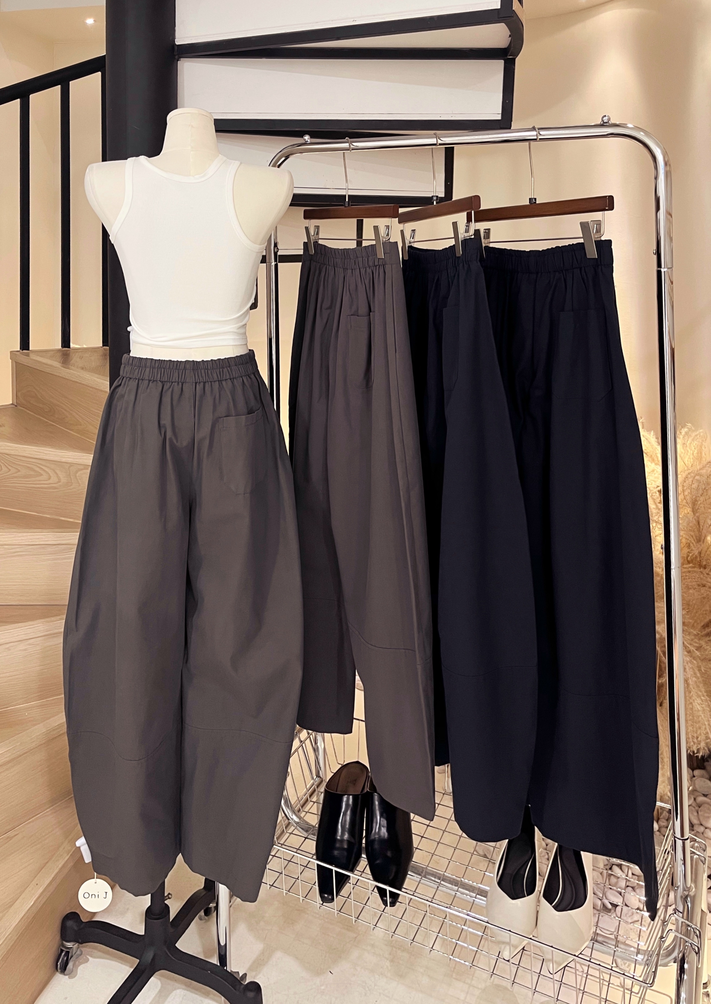 版型巨美的韩版长裤