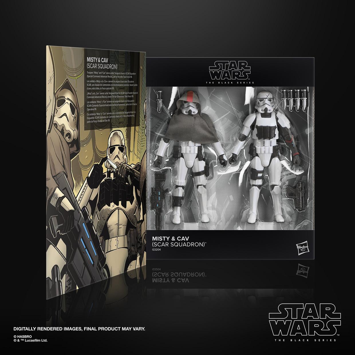 預訂商品 Star Wars The Black Series Misty & Cav (SCAR Squadron)