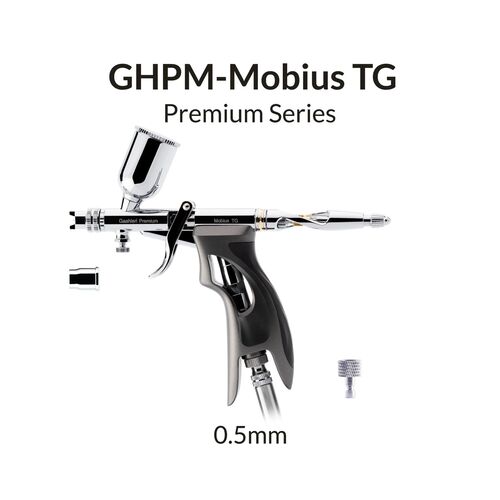 Gaahleri Mobius Airbrush Premium Series 0.5mm Gaahleri Mobius TG 0.5口径扳机型双动喷笔