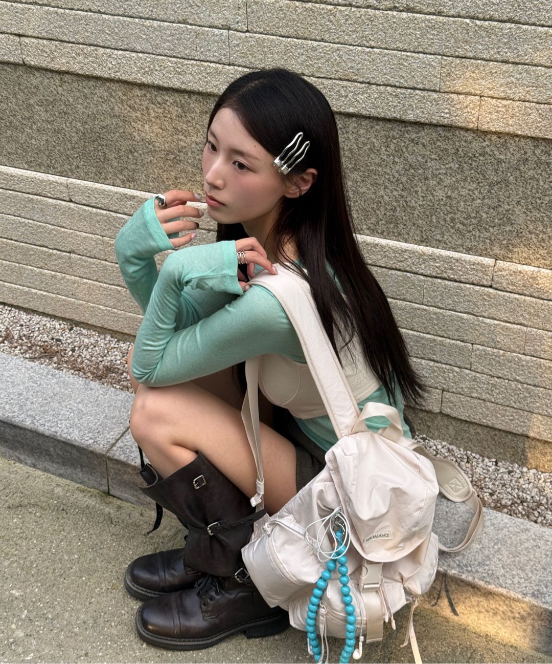 NEW BALANCE Glossy Mini Backpack (預購商品）