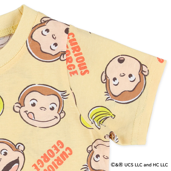 🇯🇵預訂 日本直送🇯🇵好奇的喬治滿印純棉短袖T恤