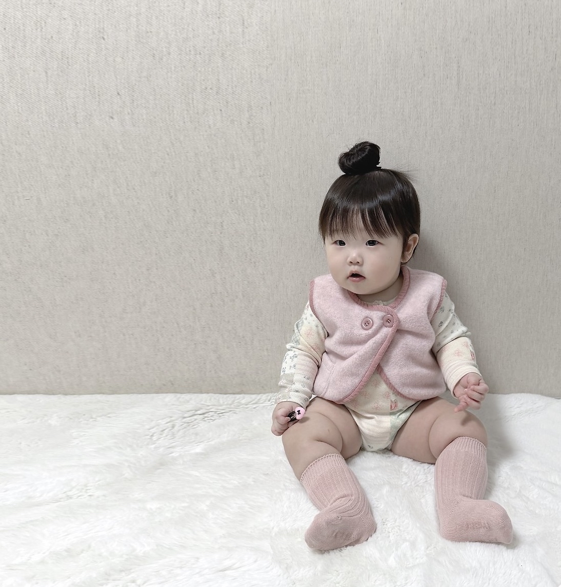 韓國保暖Cotton candy vest(Baby size)