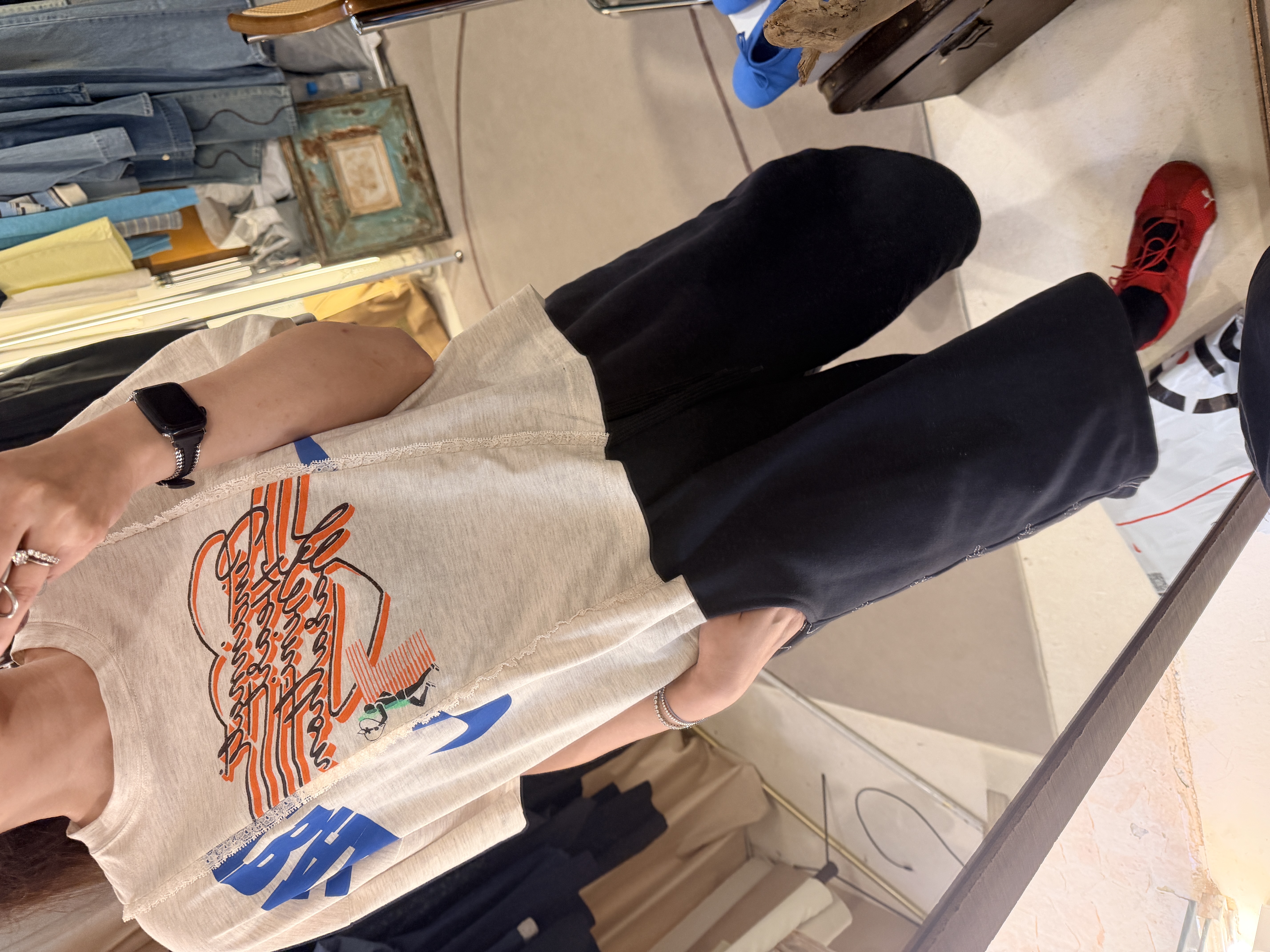 Patchwork tee