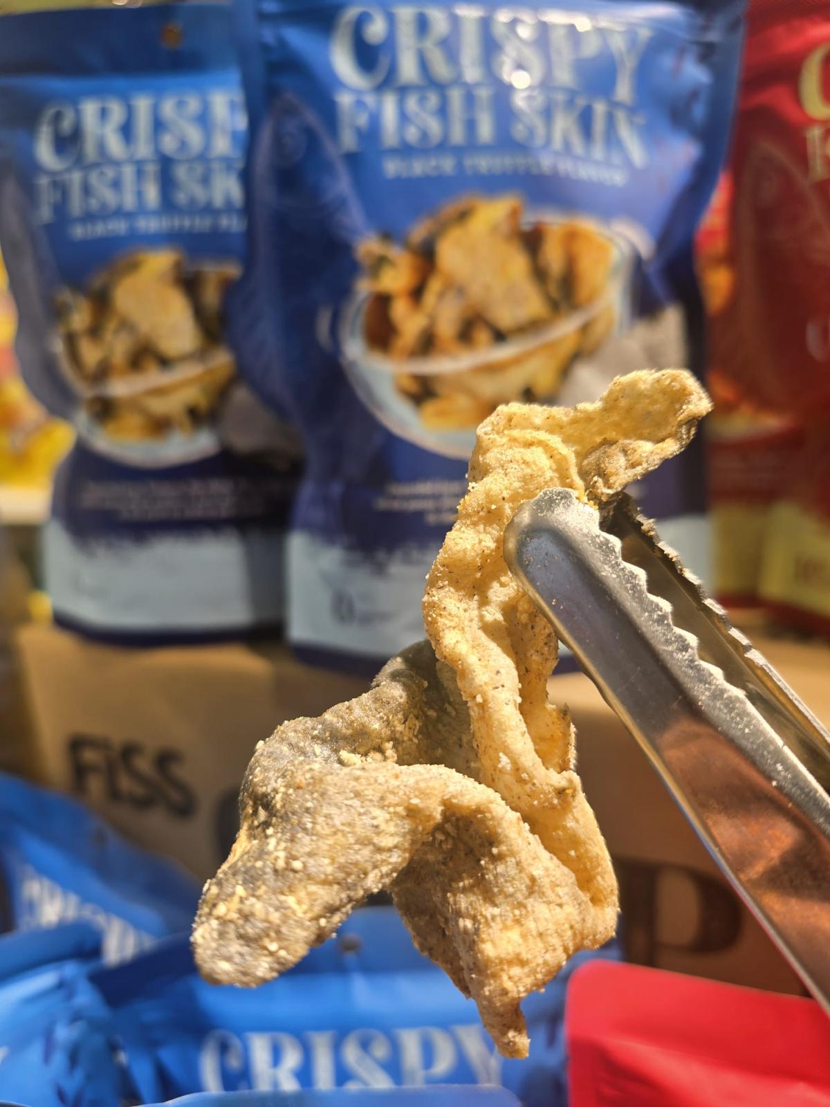 全新登場🎉FiSS香脆魚皮60g鹹蛋味/黑松露味