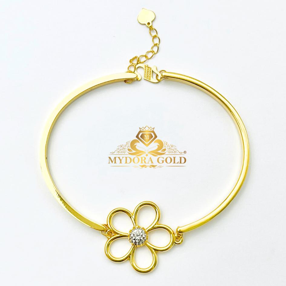 MYDORA Gelang Fesyen Bunga Daisy Manis l EMAS 916/22K