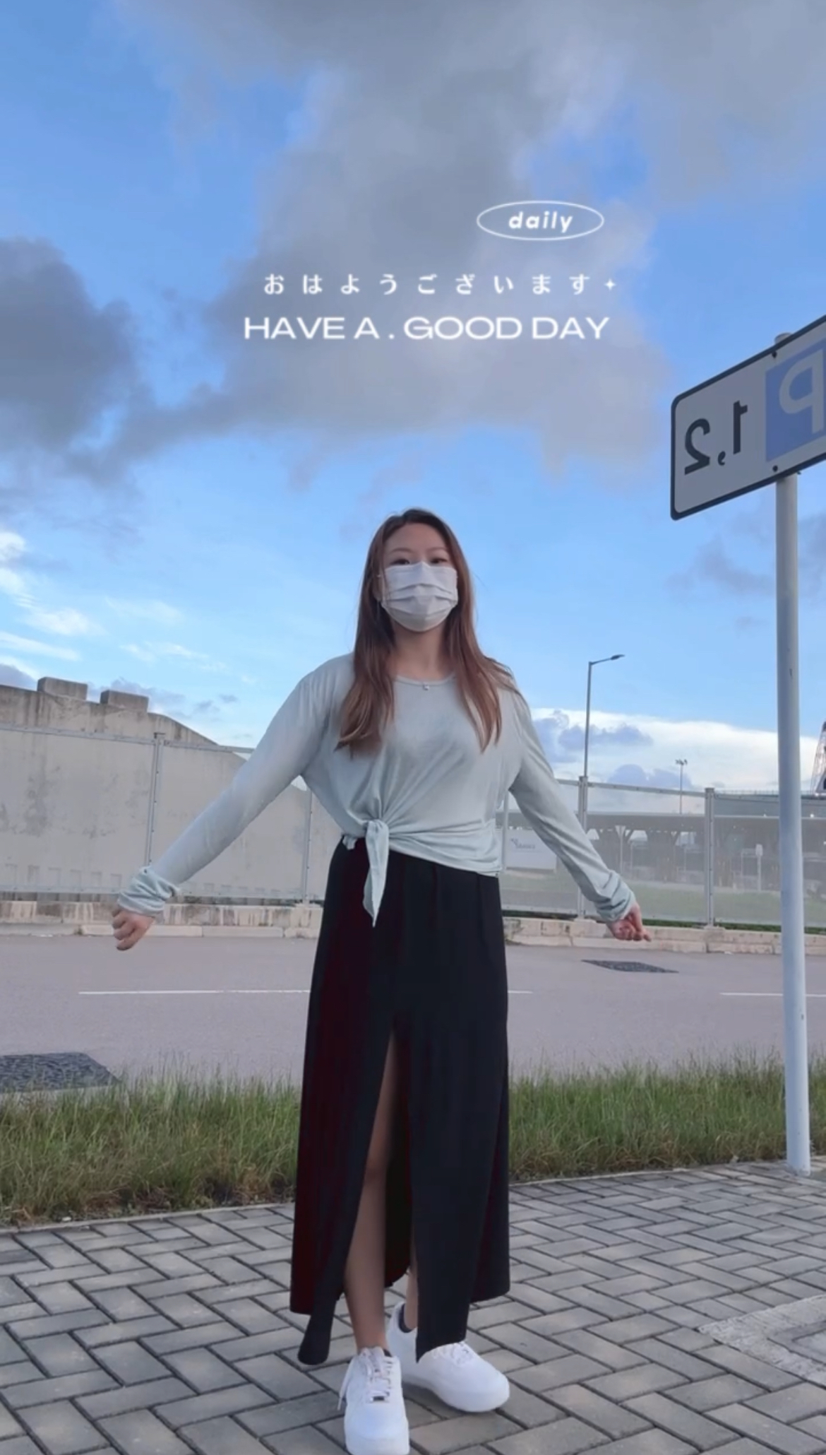 開叉莫代爾半截裙🥰