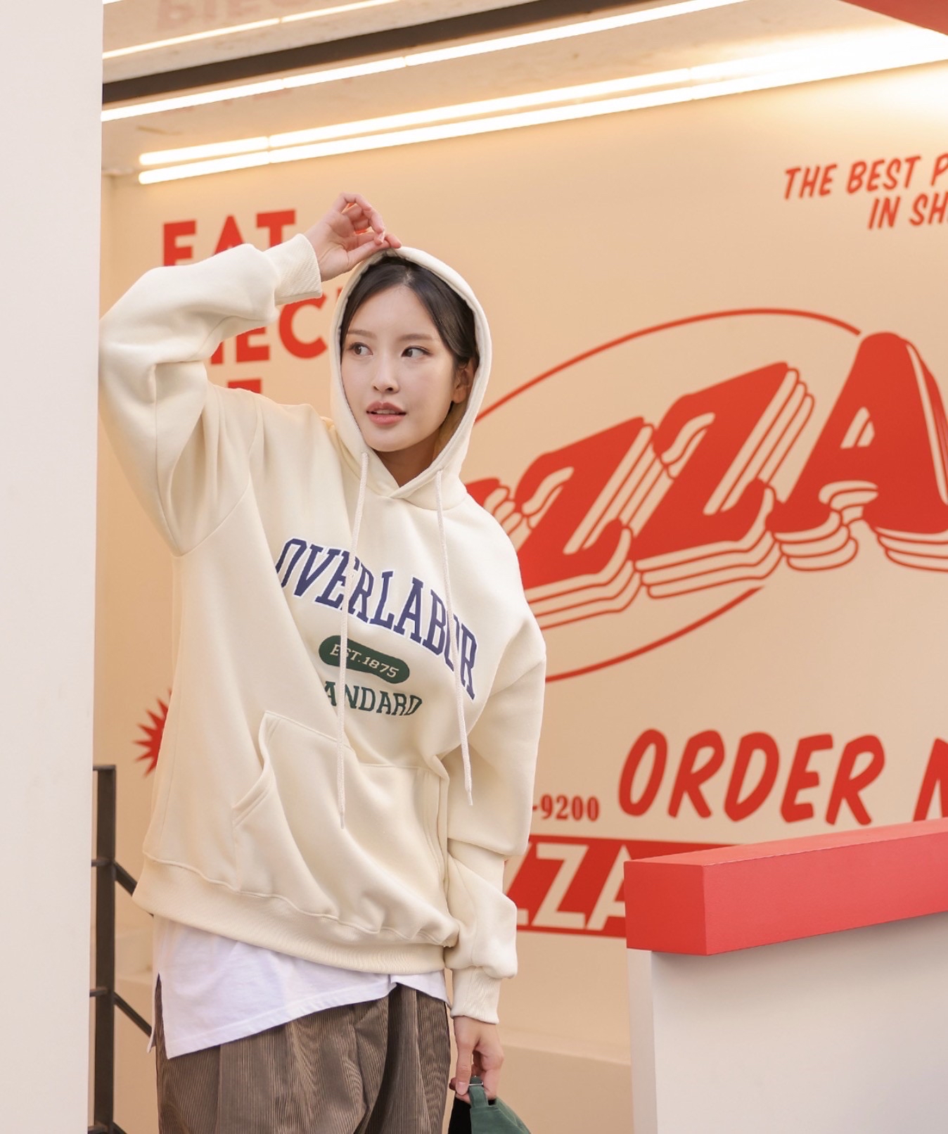 [預訂]OVERLABRO有帽情侶衛衣