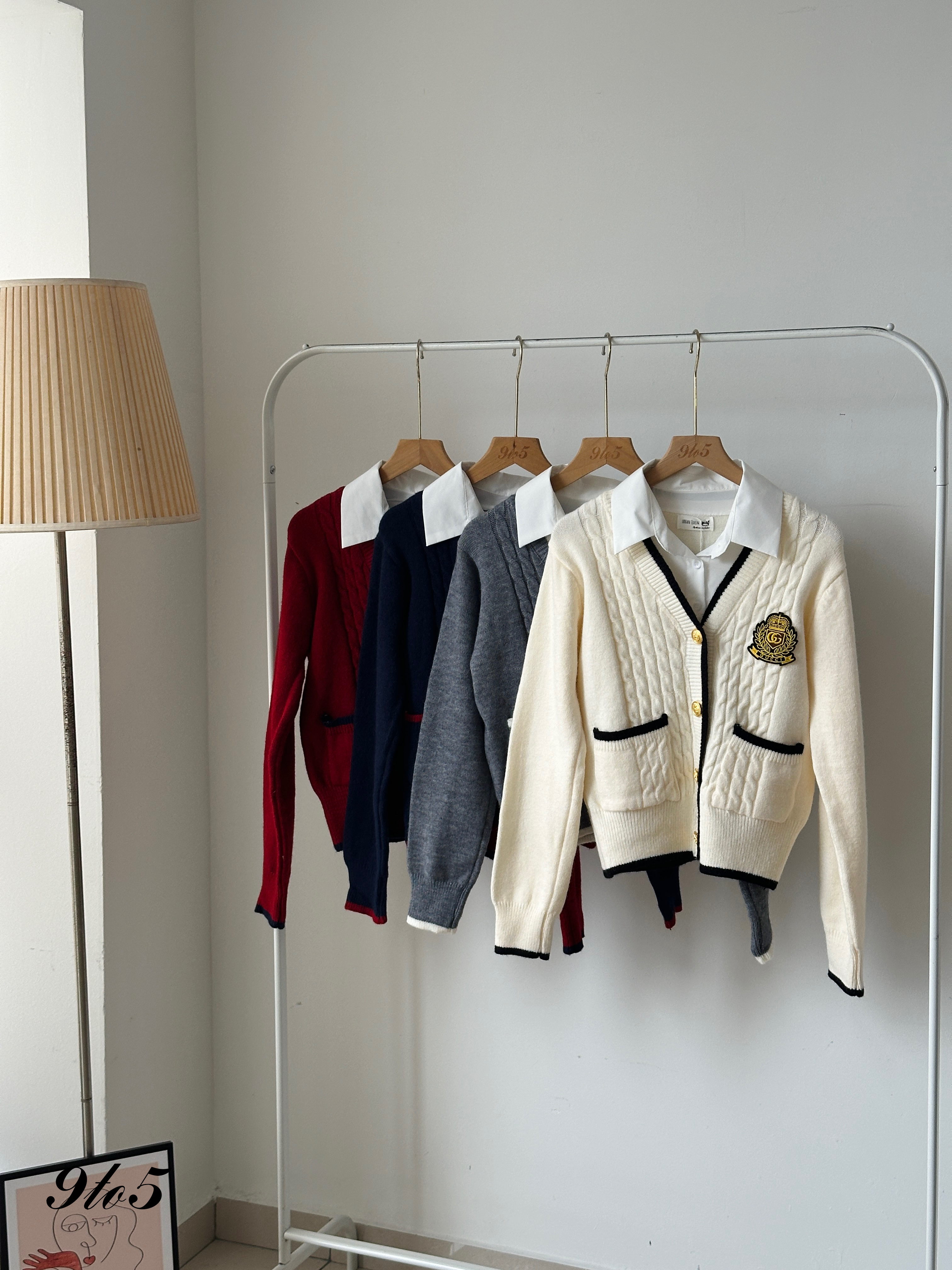 T3932 Preppy Knit Top - 4 Colors