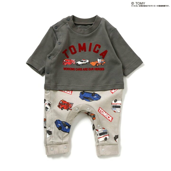 🇯🇵預訂 日本直送🇯🇵Breeze x Tomica系列三色車車印花長袖連身服