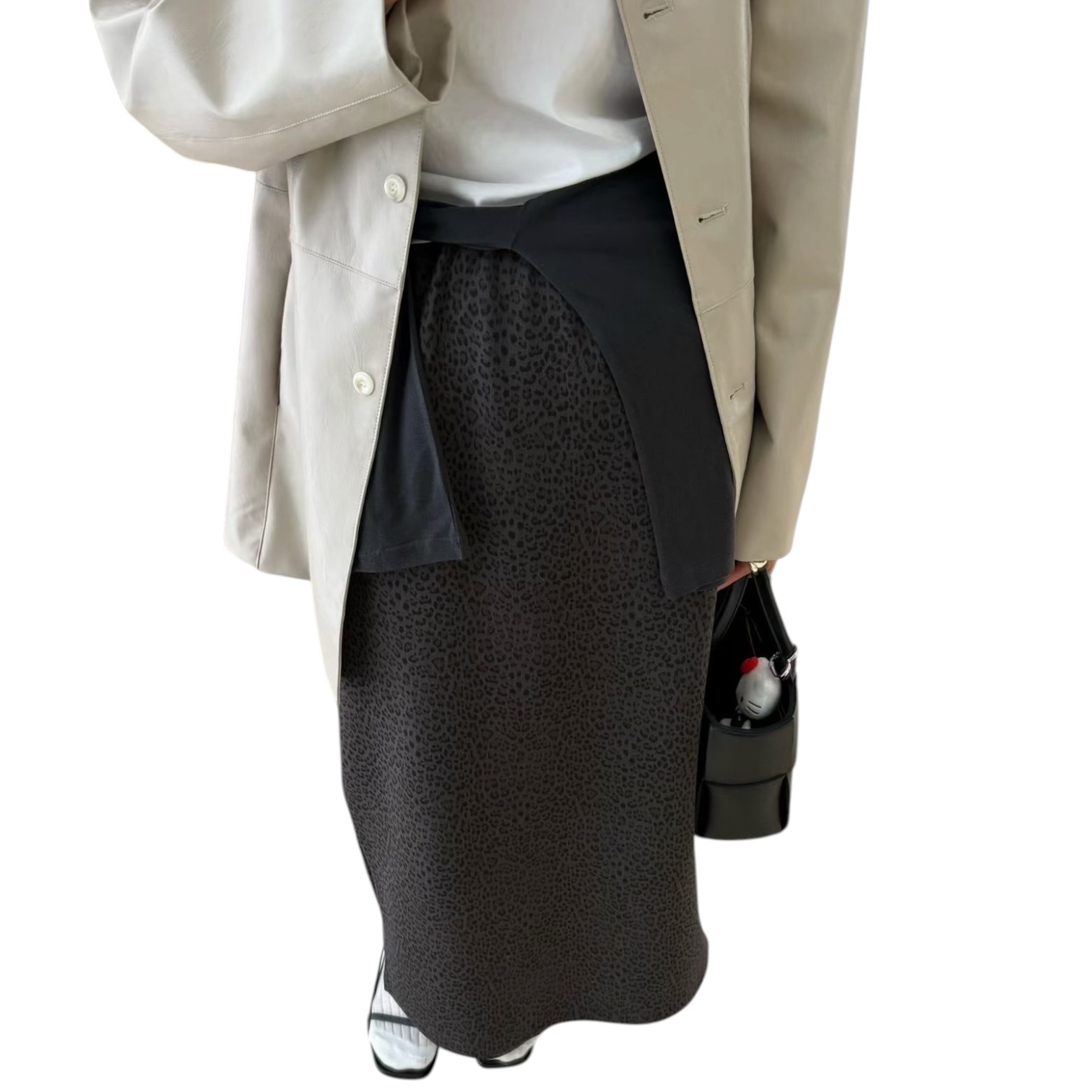 221031 豹紋半截長裙