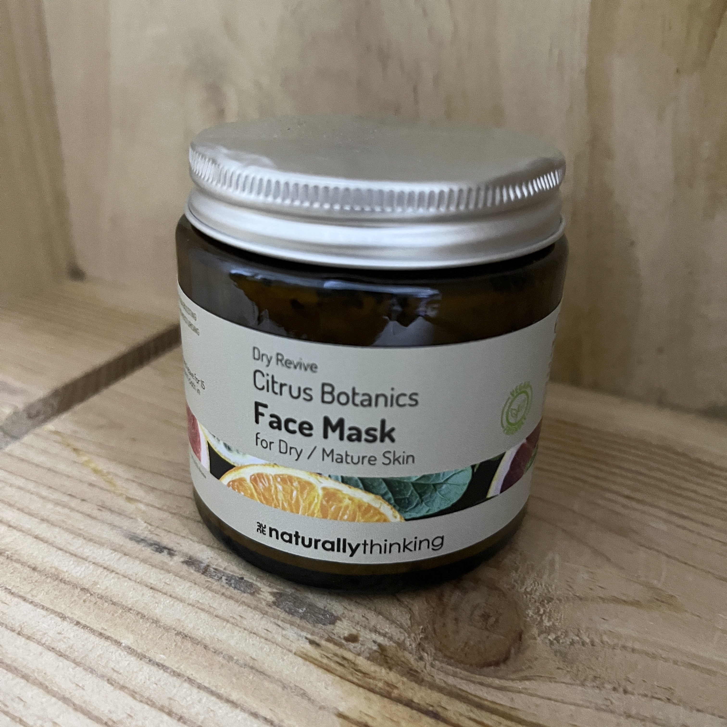 [包裝瑕疵］Naturally Thinking 柑橘保濕面膜 Dry Revive Citrus Botanics Face Mask 120ml