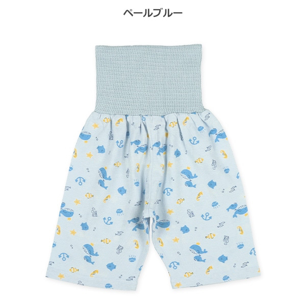 🇯🇵預訂 日本直送🇯🇵清爽面料鯨魚印花包腹短褲兩件套