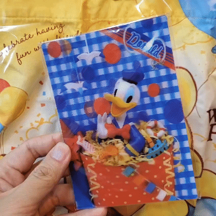 [現貨] [日本製] DONALD DUCK ｜ 視覺3D明信片 {TF2305029}