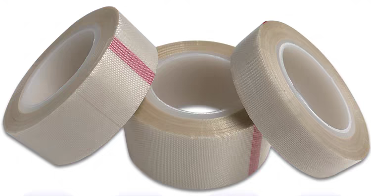 Heat Resistant WHITE cloth PTFE adhesive tape - ECO GRADE t0.13mm* Width Variation (mm) * 10 metre per roll