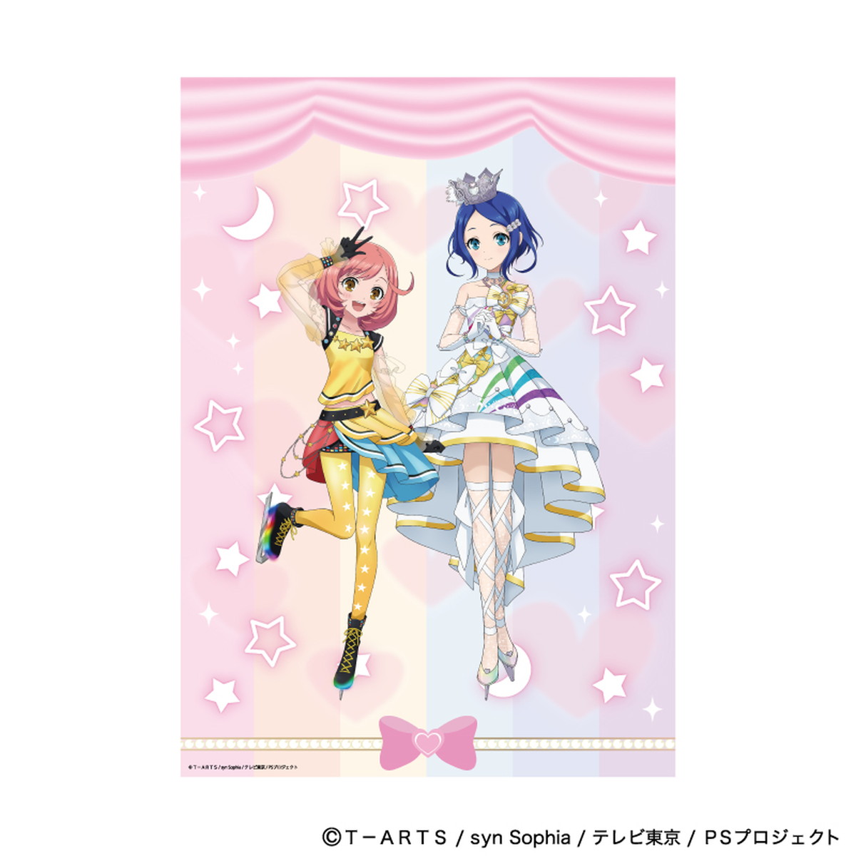 A3透明海報 星光少女 Pretty Series 03/彩瀨奈瑠&鈴音 ver.(新插畫) #P-PIG0150 [A3] (PRE-ORDER) [2026/06]