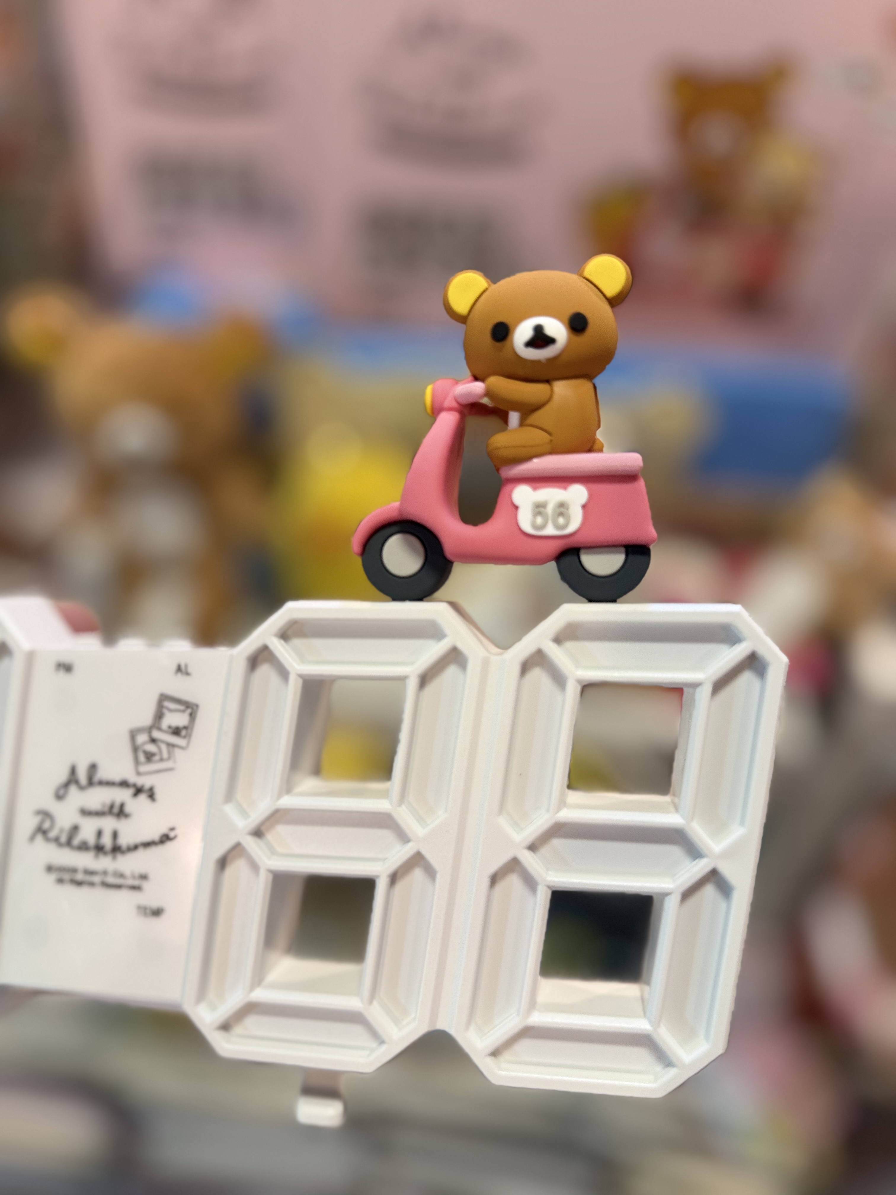 《現貨》全新台灣限定rilakkuma數字電子鐘