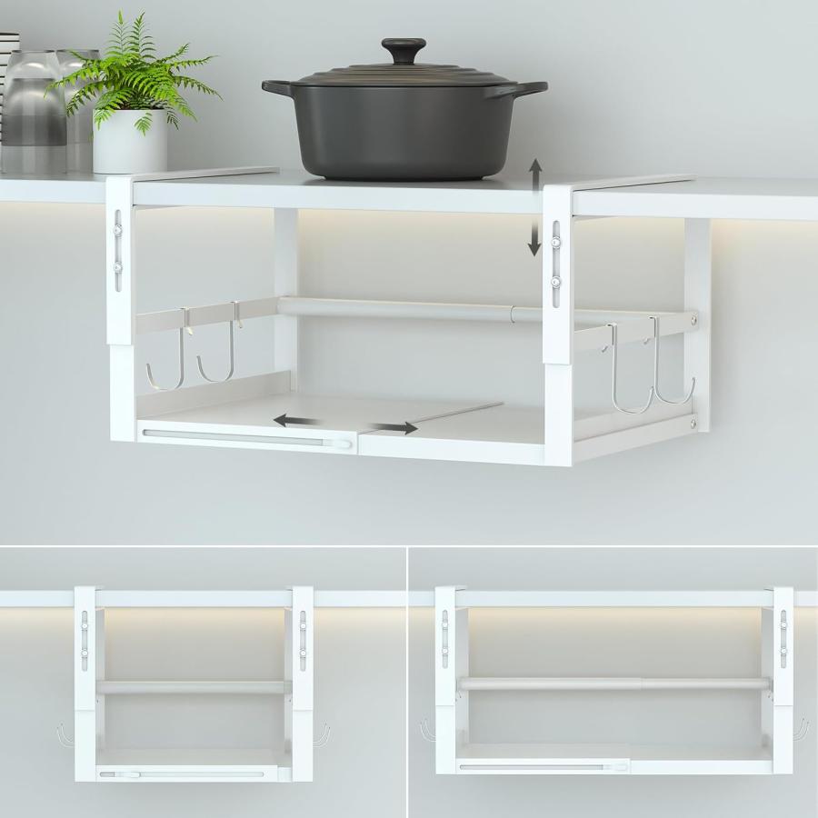 🔥🔥【日本直送《DAIWIN》可調寬度|高度掛式收納架】