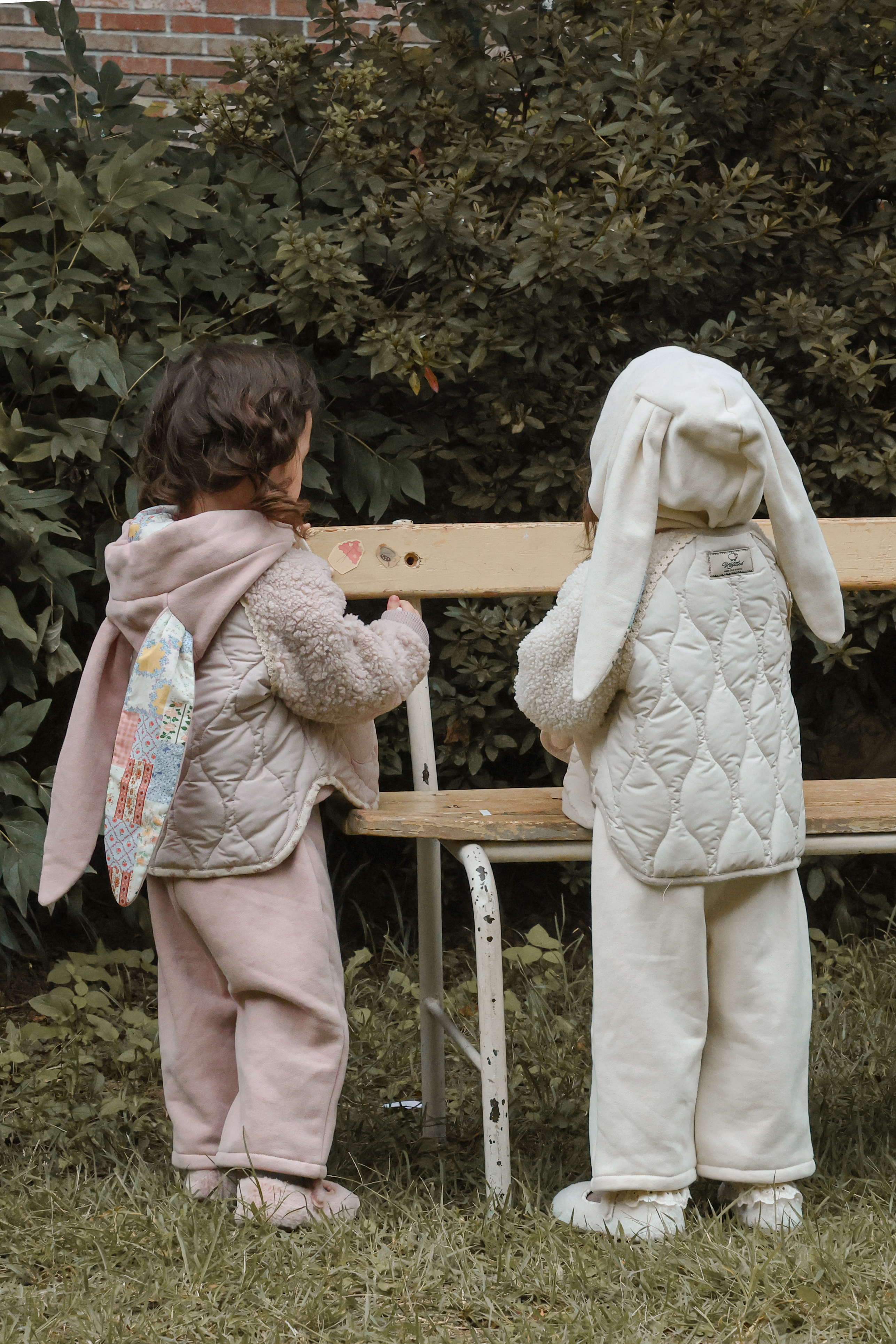 FLO | Noel quilted jumper Beige