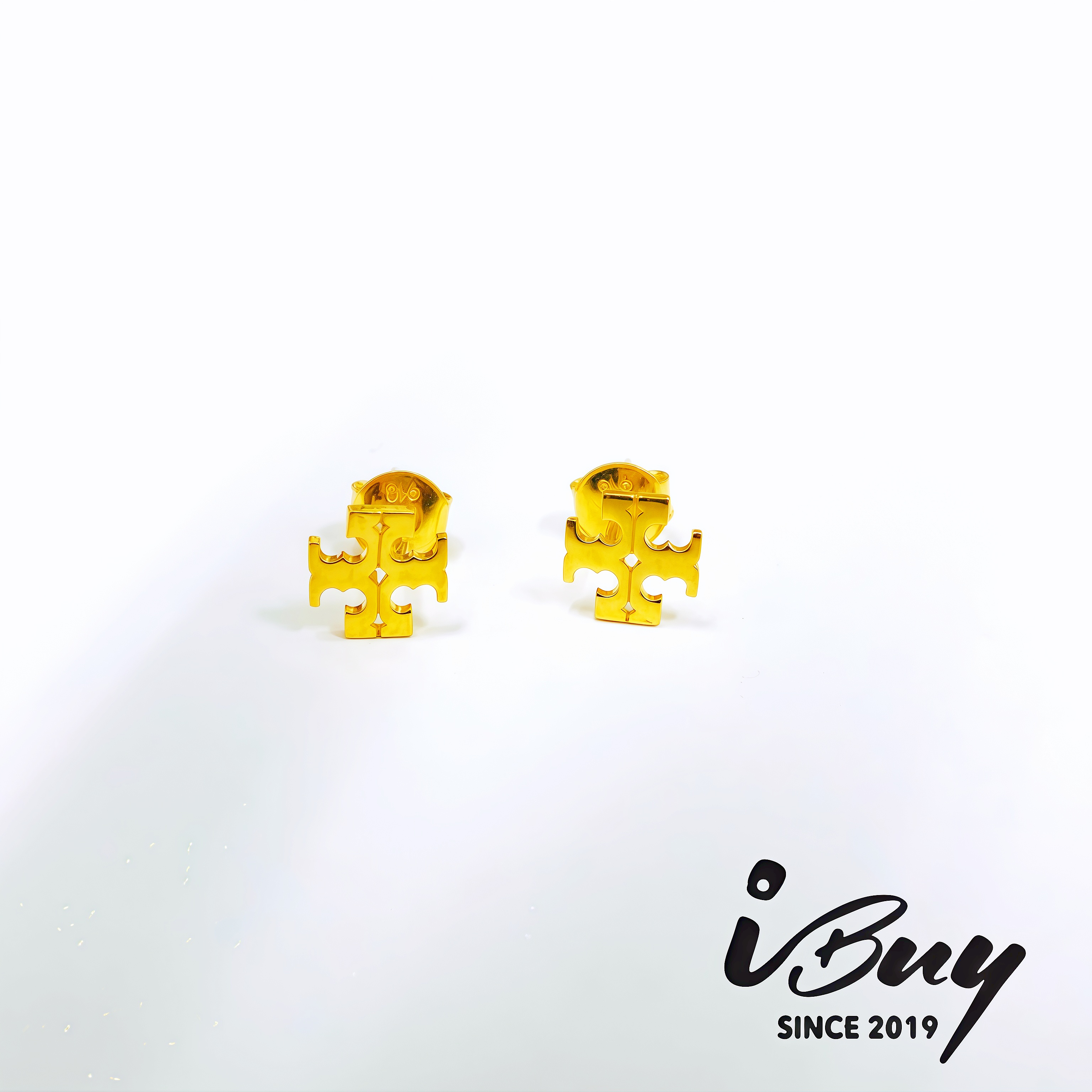 916 GOLD TORY BURCH EARRING 916 金 汤丽柏琪耳针