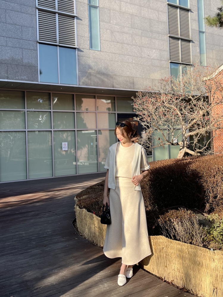 Brushed Cozy Lounge Set (Light Beige)