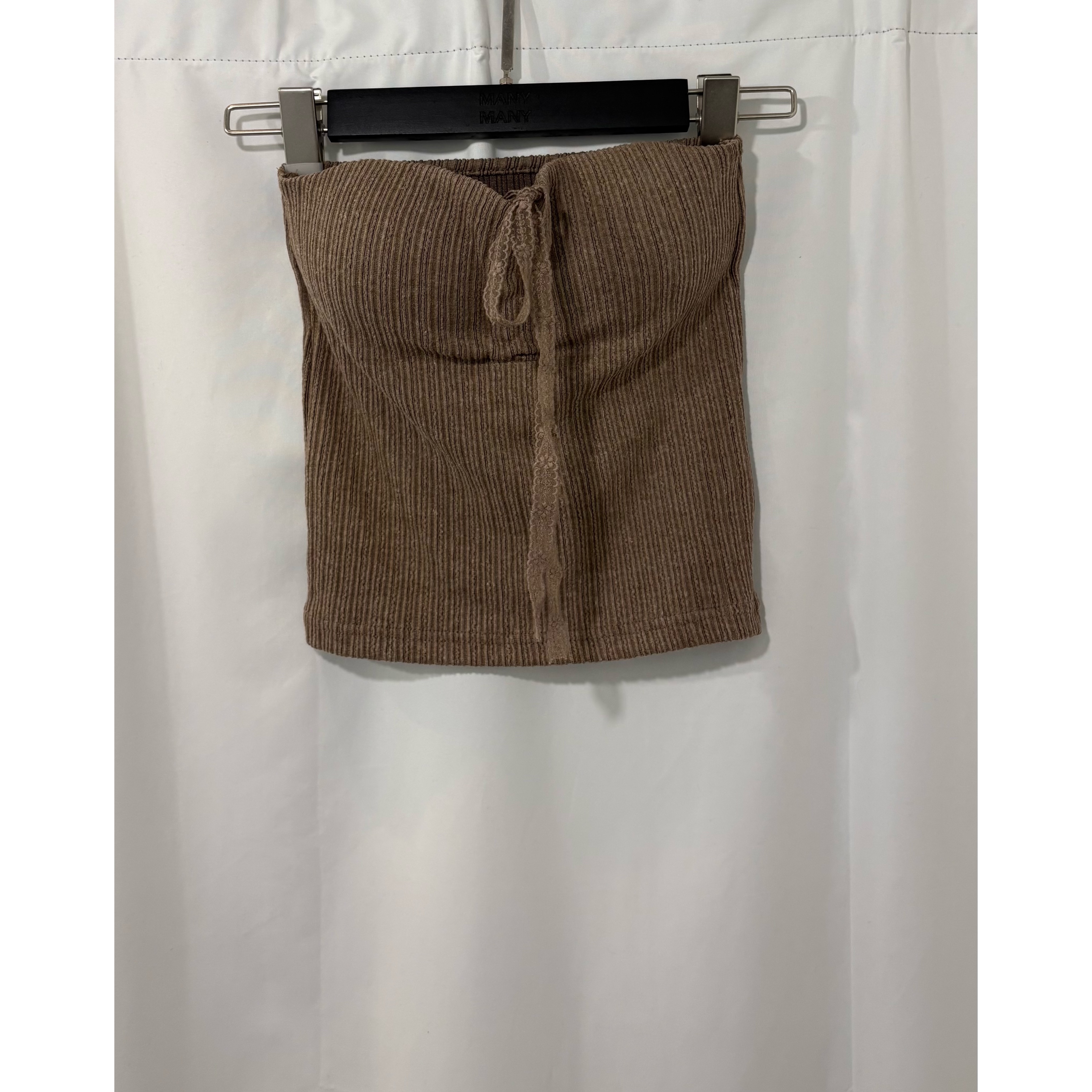 優惠價7月8截🩶2607E《2WAYS RIBBED TUBE TOP》