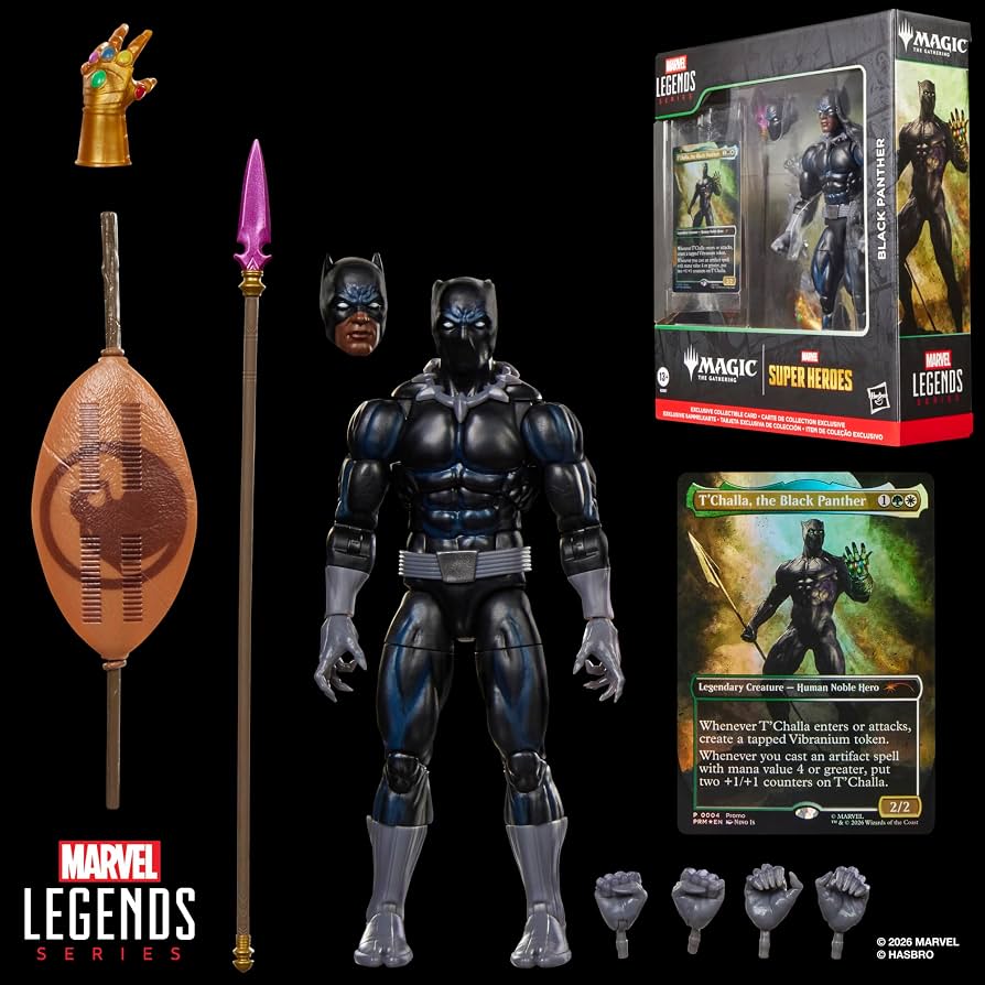 預訂商品 ML Magic The Gathering Black Panther (Amazon Exclusive) 