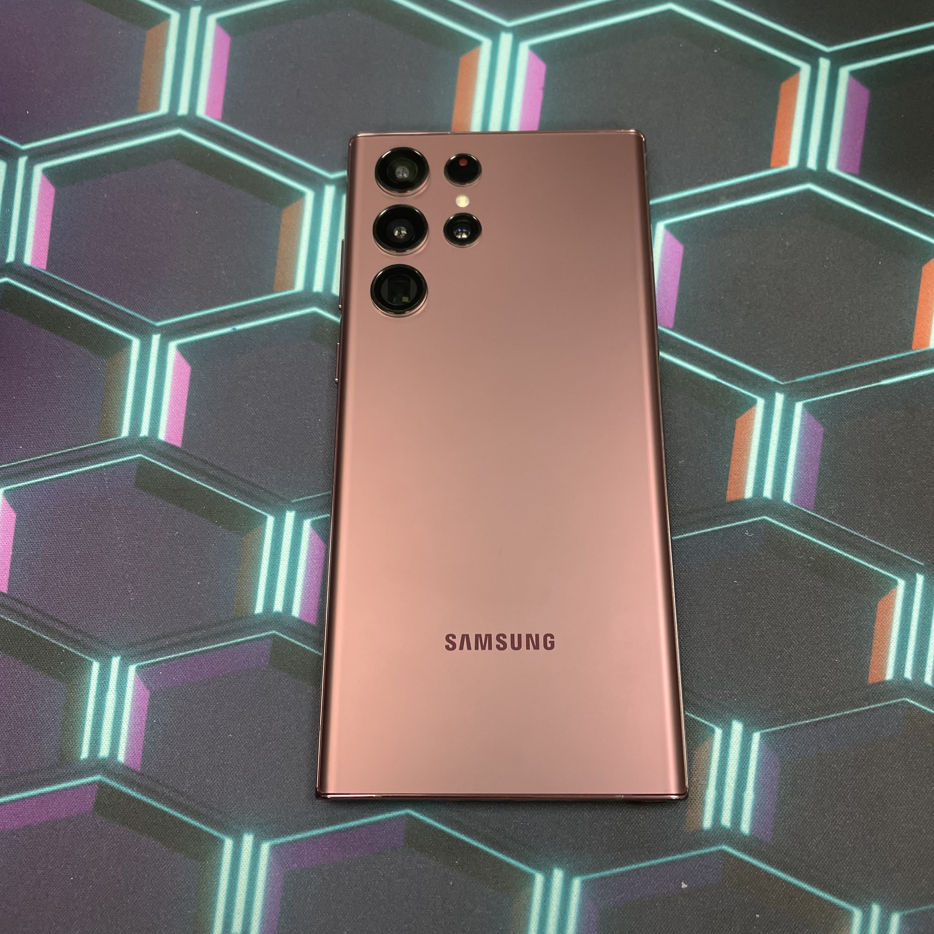 *6002 Galaxy S22 Ultra 勁靚機 12+256GB 酒紅色 red