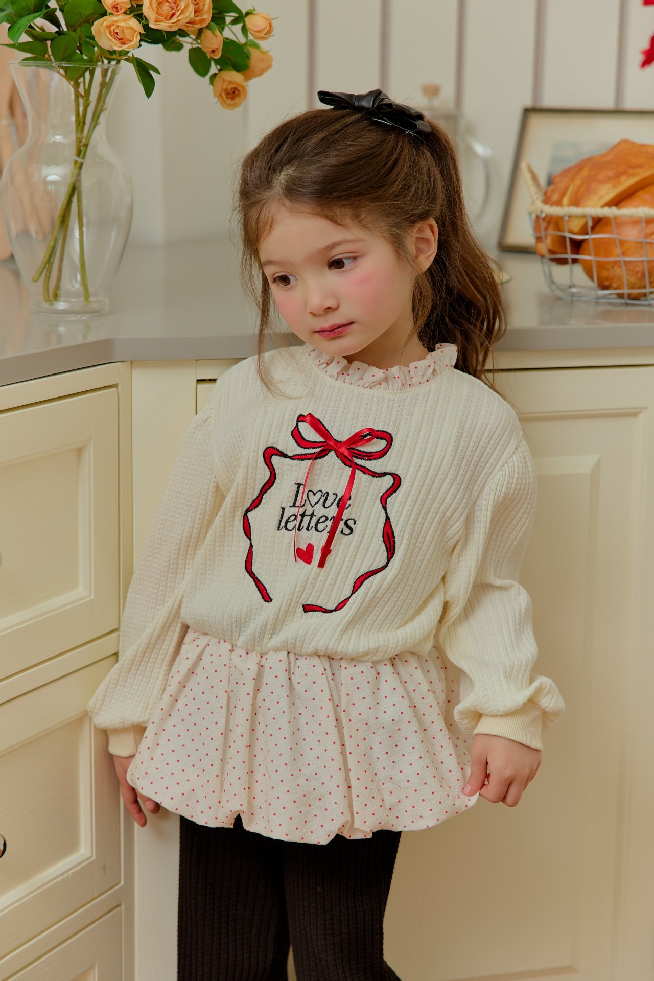 蝴蝶結🎀 波點 Top