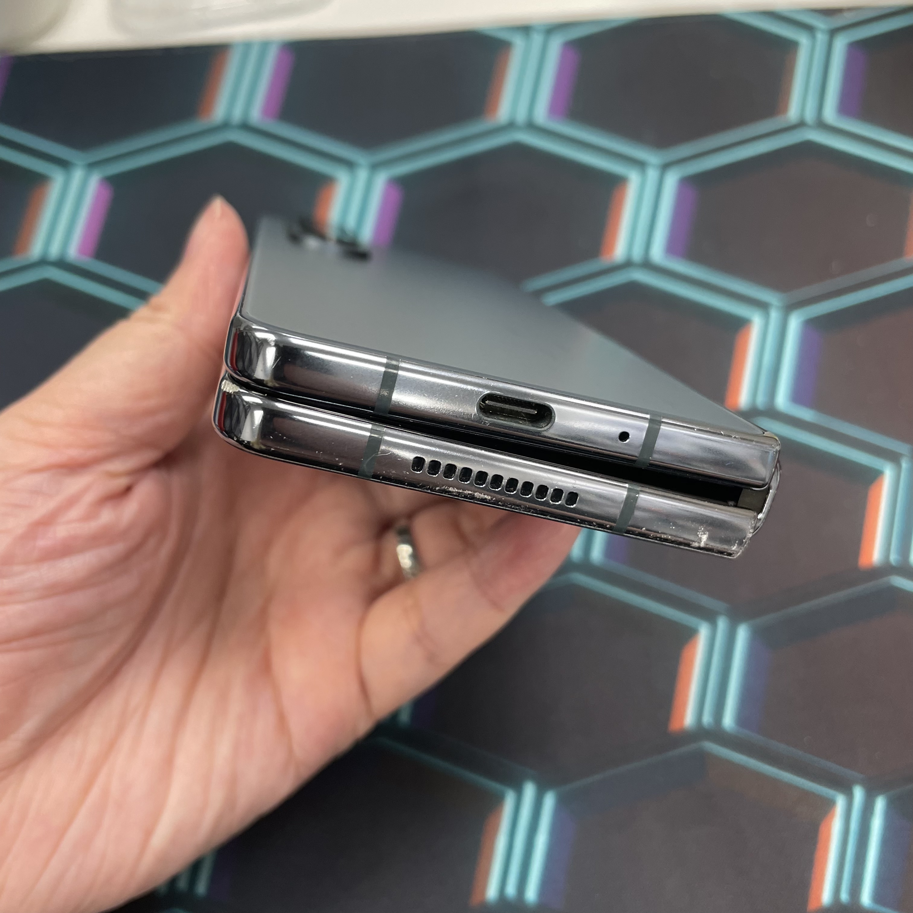 *6236 Galaxy Z Fold 4 靚機 12+256GB 黑色 black