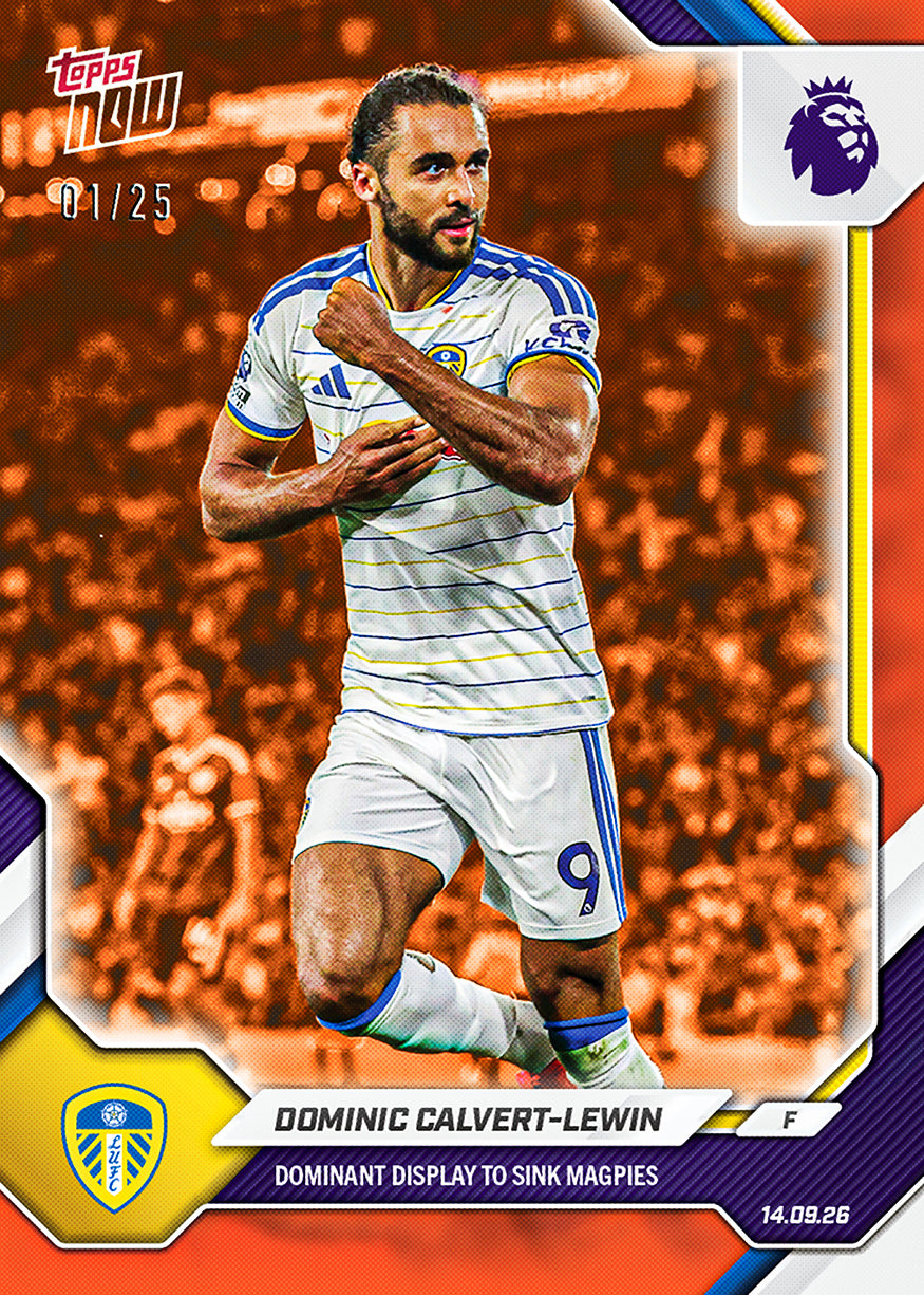 Dominic Calvert-Lewin - 2026-27 Premier League Topps NOW® #30【團購】