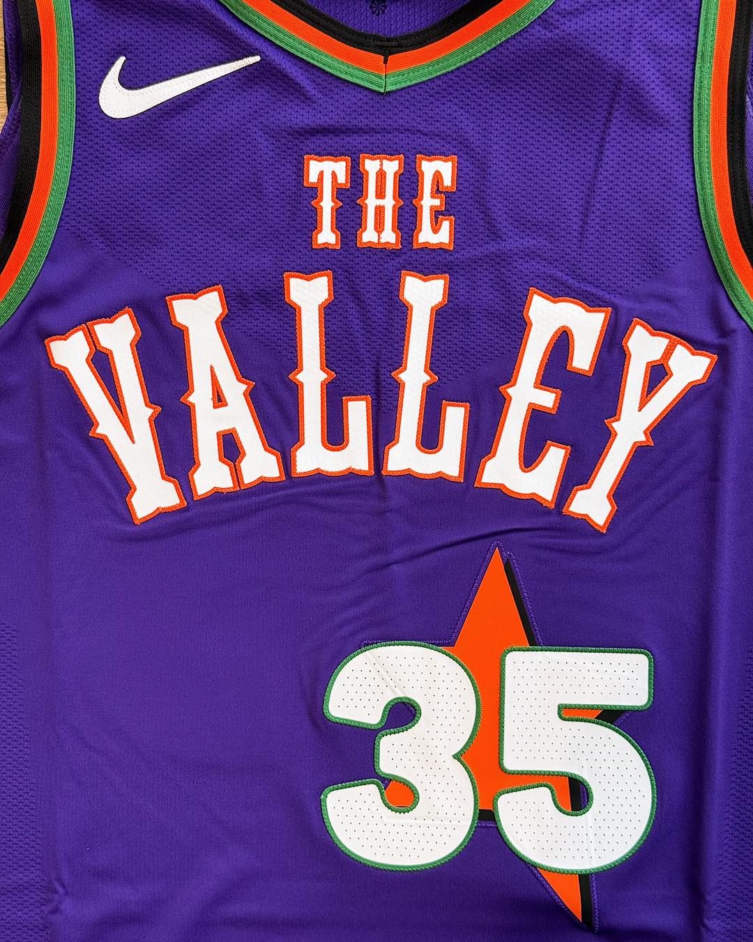 Durant city au jersey