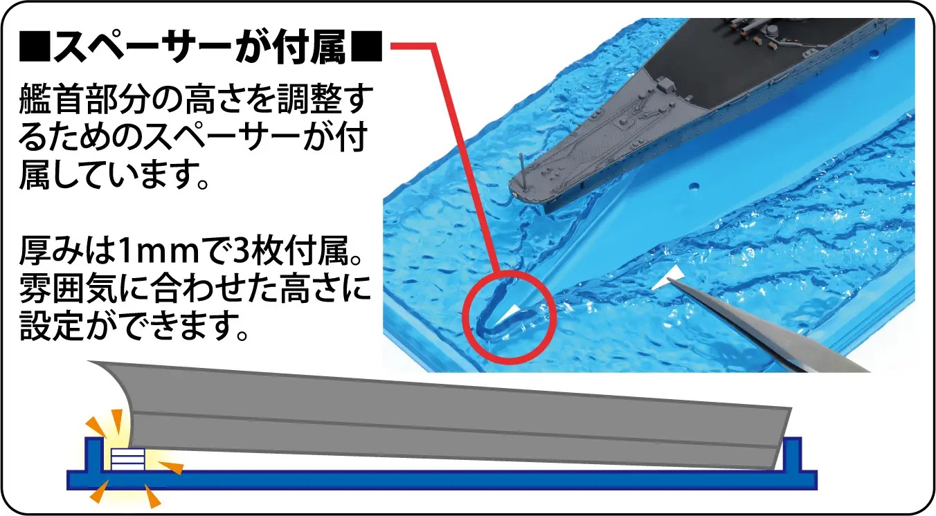 1/700 Japanese battleship Yamato (Operation Ten-Go/1945) Special Edition (with Wooden Deck Decal)