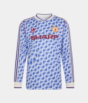 1990-92 曼聯 作客 復刻 球迷版 長袖