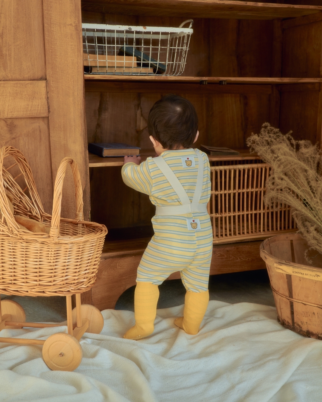 🇰🇷Oottbebe suspender leggings