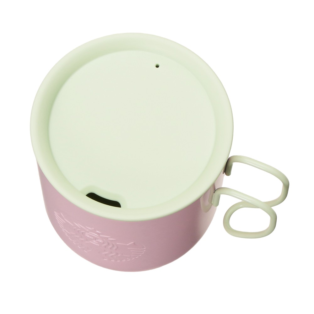 《日本🇯🇵 STARBUCKS 2026 Feel the Breeze 限定系列》粉紅不銹鋼馬克杯 355ml