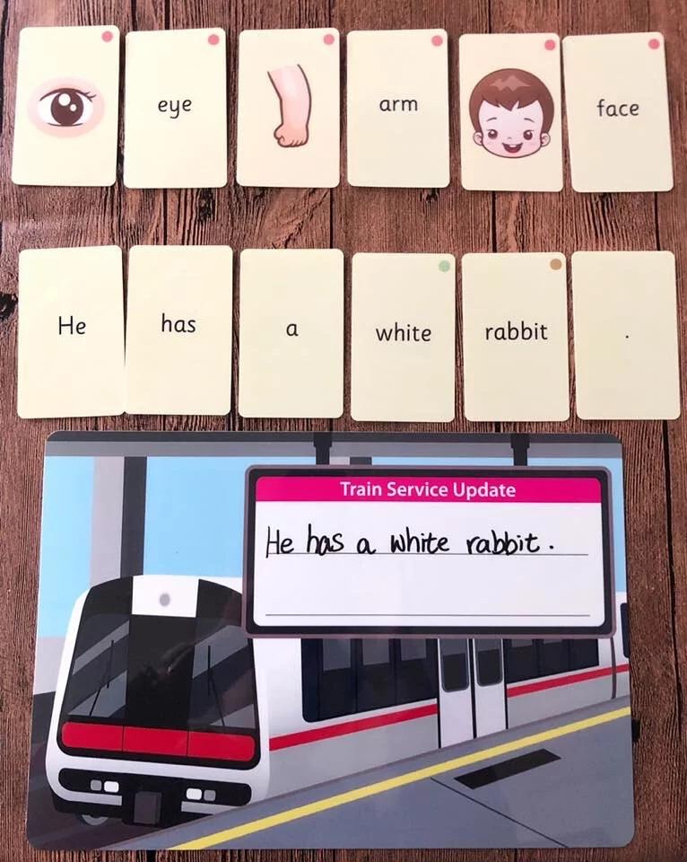 串字列車 SPELLING TRAINS：可配合【TING 點讀筆】