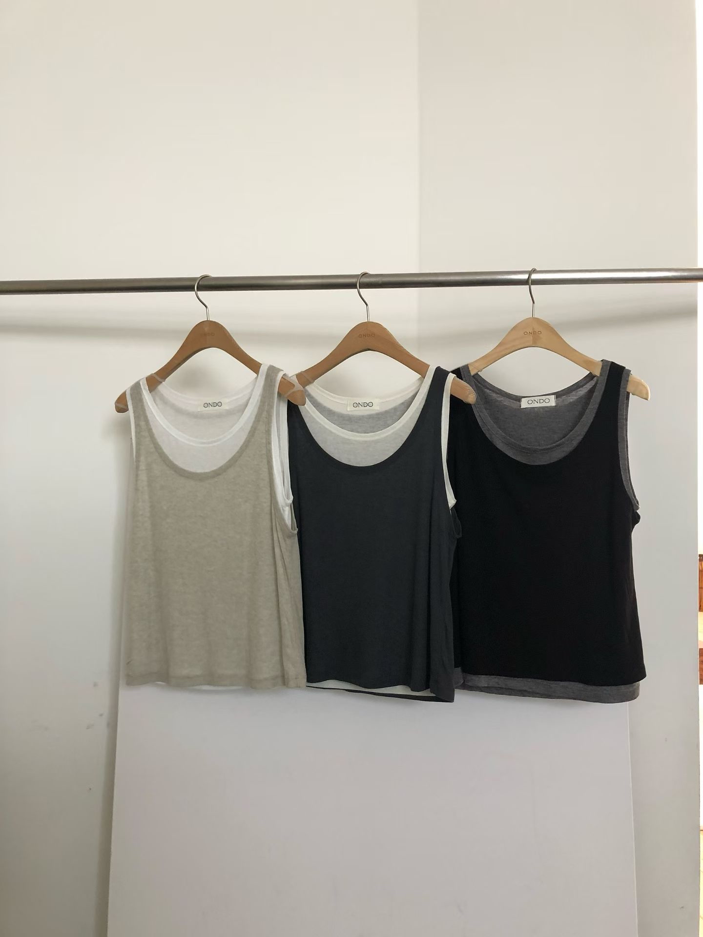 東大門女裝 | 2Layer Sleeveless 