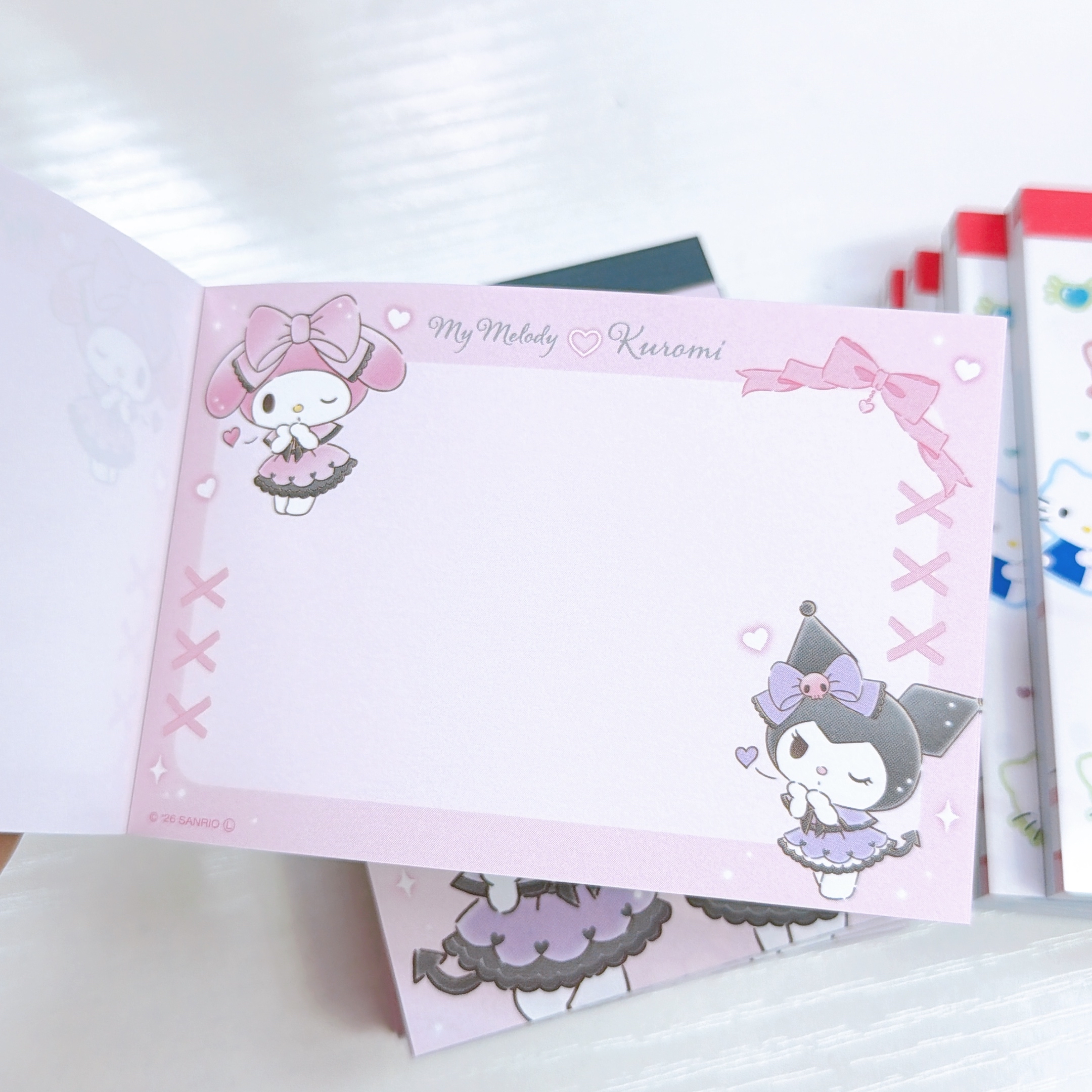 日本直送sanrio Kuromikitty memo 