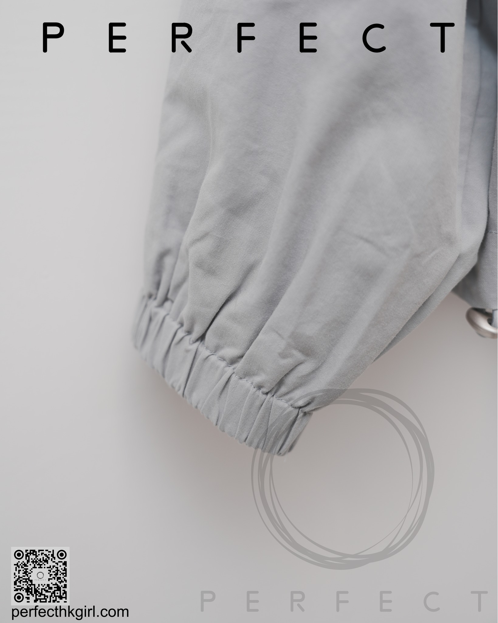 J0027_動感文青拉鍊外套 (氣質灰色）