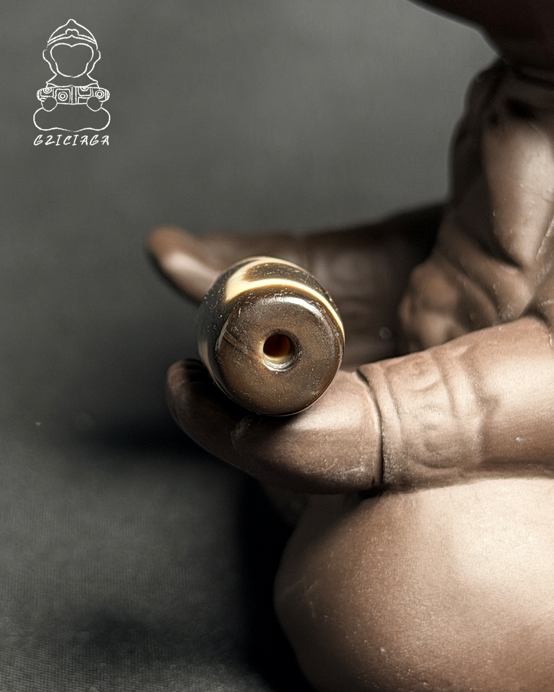 西藏至純財神天珠