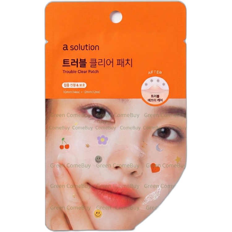a.solution 淨痘修護貼（Trouble Clear Patch） 🧡