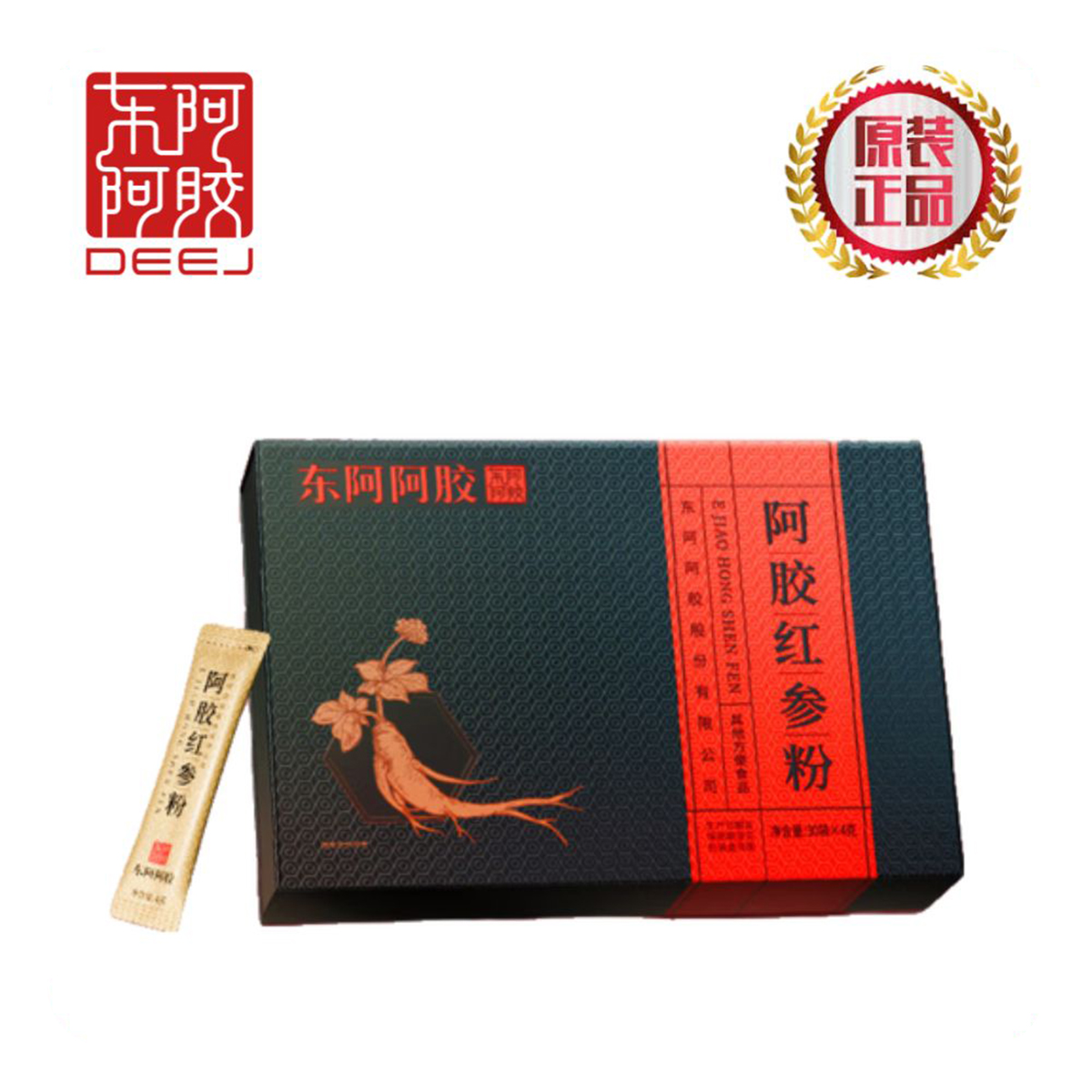 阿膠紅蔘速溶粉 120g (4g*30包)